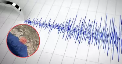 Sismo sacude Tacna este miércoles.