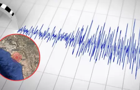 Sismo sacude Tacna este mircoles.