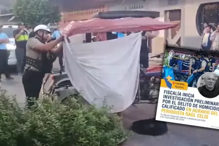 Fiscala inicia investigacin preliminar por homicidio de Ral Celis.