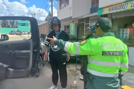 Capturan a dos extranjeros por extorsin en Huancayo