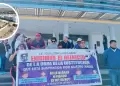 Padres de familia exigen reinicio de obra paralizada en la I.E Guillermo Auza Arce: Autoridades firman acta de compromiso