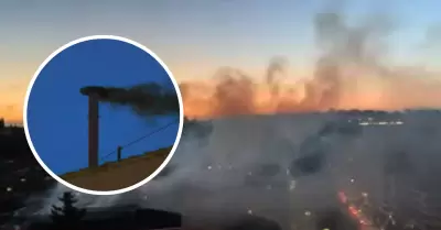 Reportaron incendio en el Vaticano.