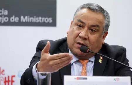 Gustavo Adrianzn no descarta renunciar al cargo.