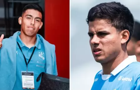 Diego Enríquez y Jhilmar Lora