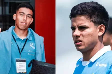 Diego Enrquez y Jhilmar Lora