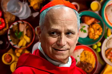 Papa Len XIV y la vez que se confes amante de la comida peruana.