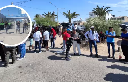 Tacna: Pescadores protestan por abandono de Desembarcadero Morro Sama
