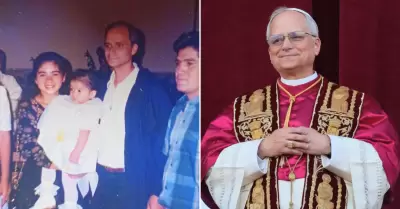 Papa León XIV tiene una ahijada piurana.