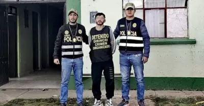 PNP informa captura del mayor sindicado del asesinato de Paul Flores.