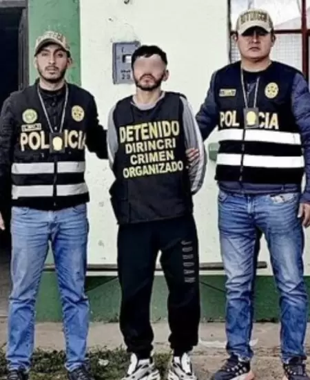PNP informa captura del mayor sindicado del asesinato de Paul Flores.