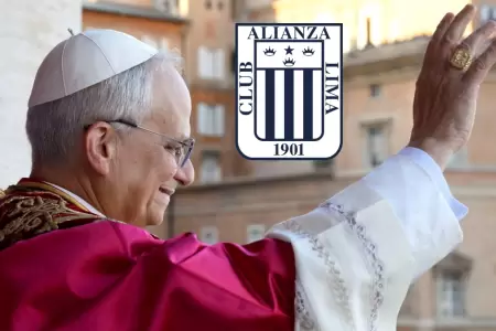 Papa Len XIV es hincha de Alianza Lima?