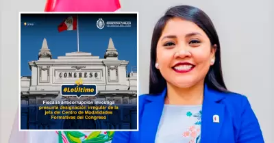 Fiscalía investiga designación de Yessenia Lozano en el Congreso.