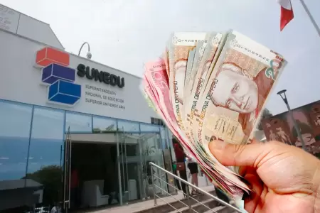 Sunedu ofrece trabajos con sueldo de hasta S/12 mil.