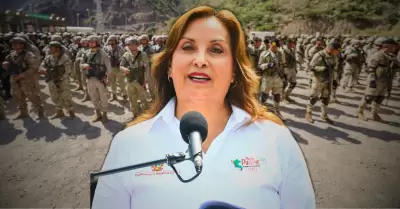 Dina Boluarte en Pataz