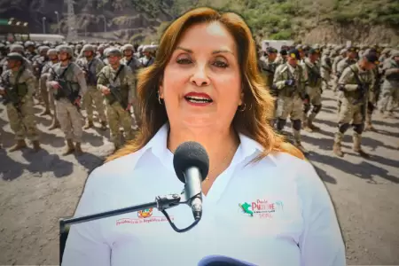 Dina Boluarte en Pataz