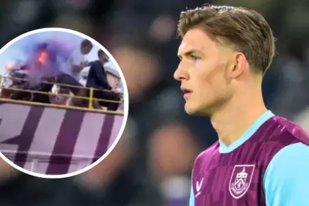 Oliver Sonne sufri accidente en Burnley.