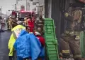 Incendio en San Luis: Bomberos luchan contra fuego en almacn de pesticidas