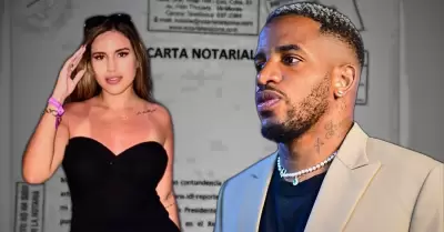 Jefferson Farfán envía carta notarial publicidad Darinka Ramírez