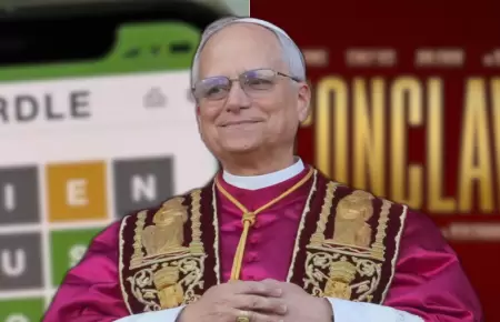 Papa Len XIV se entretuvo poco antes de ser elegido.