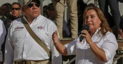 Dina Boluarte hace llamado a la unidad nacional desde Pataz.