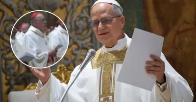 Cipriani reaparece en misa del papa León XIV pese a sanción canónica.