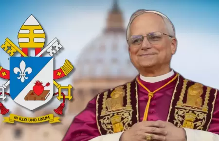 Papa Len XIV ya tiene escudo y lema oficial.