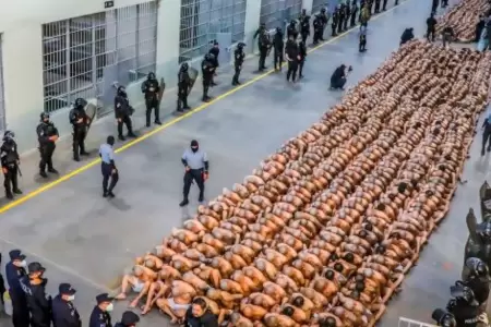Delincuentes en crceles de El Salvador.