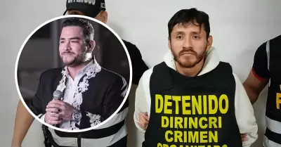 Presunto asesino de Paul Flores fue trasladado a la Dirincri.