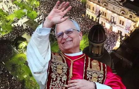 Misa multitudinaria en Chiclayo por Robert Prevost como nuevo papa.