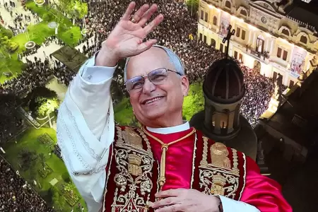 Misa multitudinaria en Chiclayo por Robert Prevost como nuevo papa.