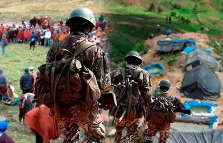 Denuncian ausencia de militares en Pataz.