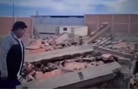 Padre de familia llora desconsoladamente