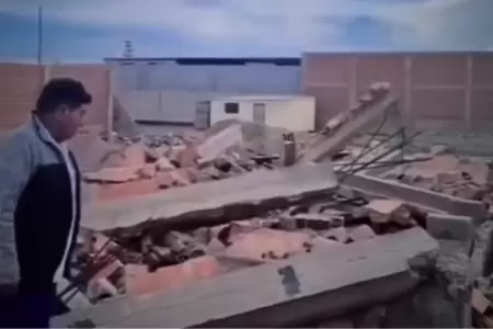 Padre de familia llora desconsoladamente