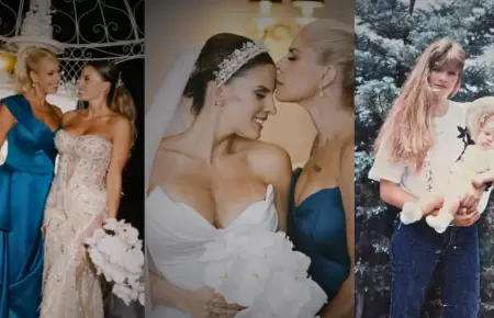 Alejandra Baigorria y su mamá