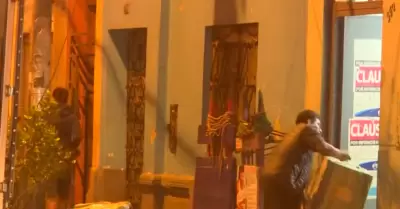 Almacenes del Centro de Lima controlados por Los Mexicanos.