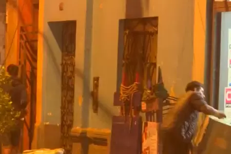 Almacenes del Centro de Lima controlados por Los Mexicanos.