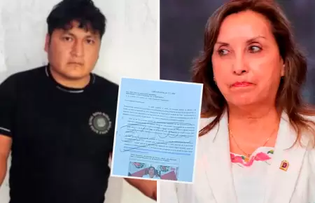 Alias 'Cuchillo' enva carta notarial a Dina Boluarte.