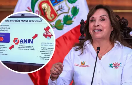 Dina Boluarte sobre extincin de 14 programas.