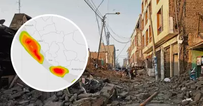 Fuerte sismo de magnitud 8.8 impactaría en Perú.