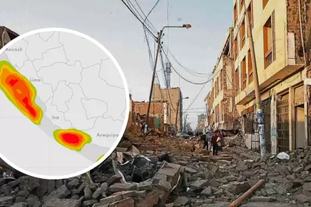 Fuerte sismo de magnitud 8.8 impactara en Per.