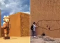 Sujeto vandaliza muro de Chan Chan con dibujo obsceno: Ministerio de Cultura anuncia medidas