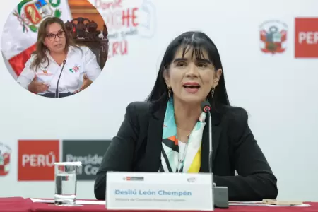 Ministra de Comercio Exterior a favor de que la presidenta Boluarte asista al Va