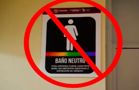 Oficializan ley que define uso de baos pblicos segn sexo biolgico.