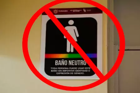 Oficializan ley que define uso de baos pblicos segn sexo biolgico.