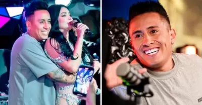 Christian Cueva revela que es feliz con Pamela Franco.