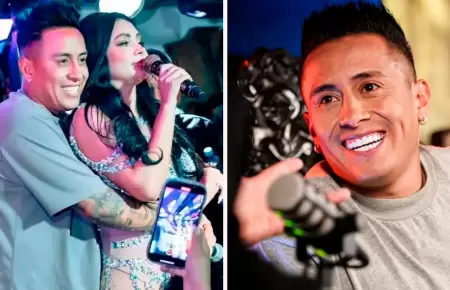 Christian Cueva revela que es feliz con Pamela Franco.
