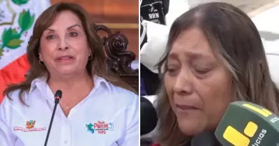 Madre pide medidas de seguridad a Dina Boluarte