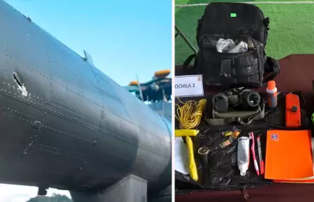 Helicptero FAP impactado por balas en Satipo.