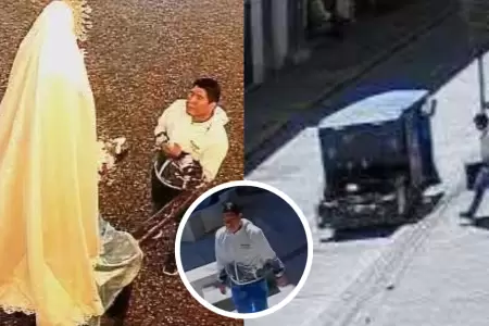 Ladrn finge ser devoto y roba parlante en parroquia