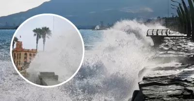 Marina de Guerra advierte oleajes anómalos.